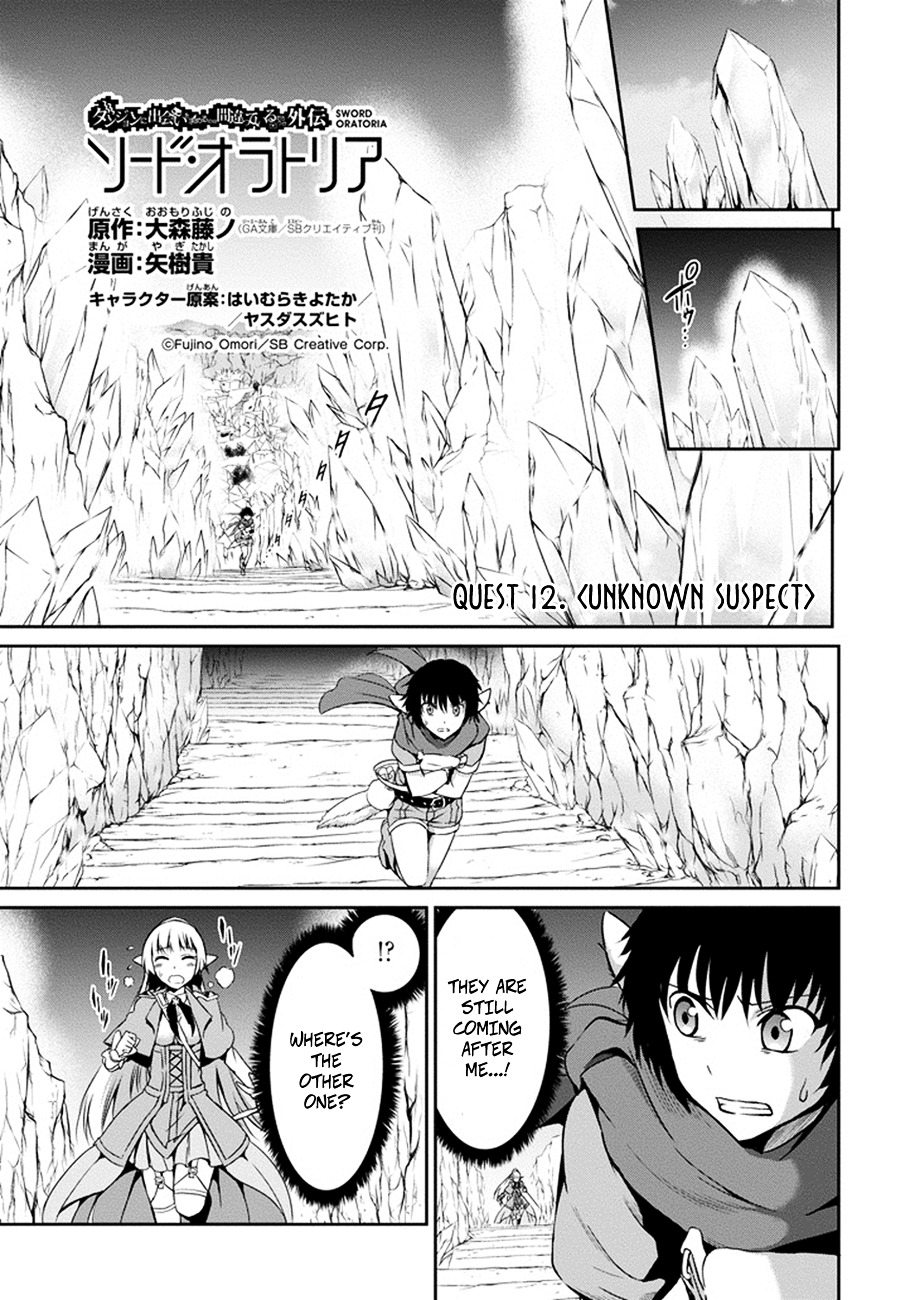 Dungeon ni Deai o Motomeru no wa Machigatte iru darou ka Gaiden – Sword Oratoria Chapter 12 - Page 2