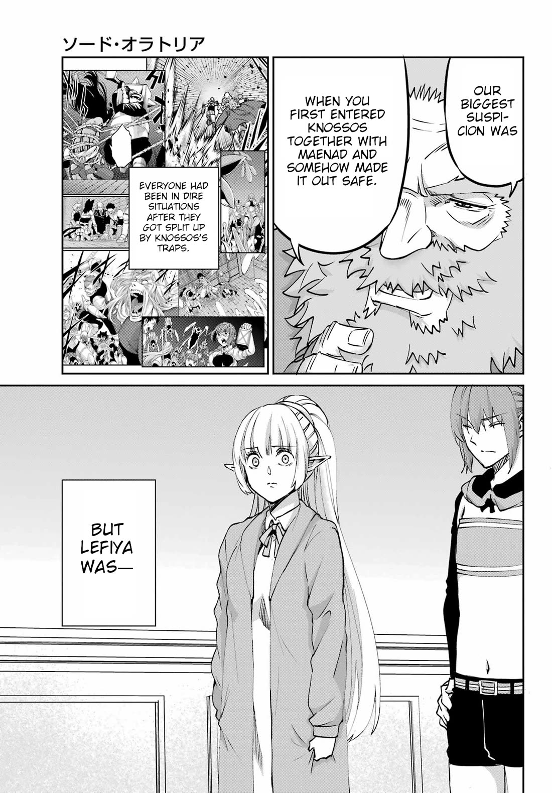 Dungeon ni Deai o Motomeru no wa Machigatte iru darou ka Gaiden – Sword Oratoria Chapter 122 - Page 29