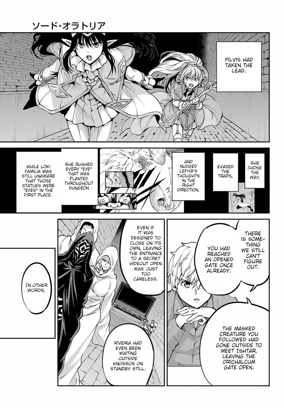 Dungeon ni Deai o Motomeru no wa Machigatte iru darou ka Gaiden – Sword Oratoria Chapter 122 - Page 31
