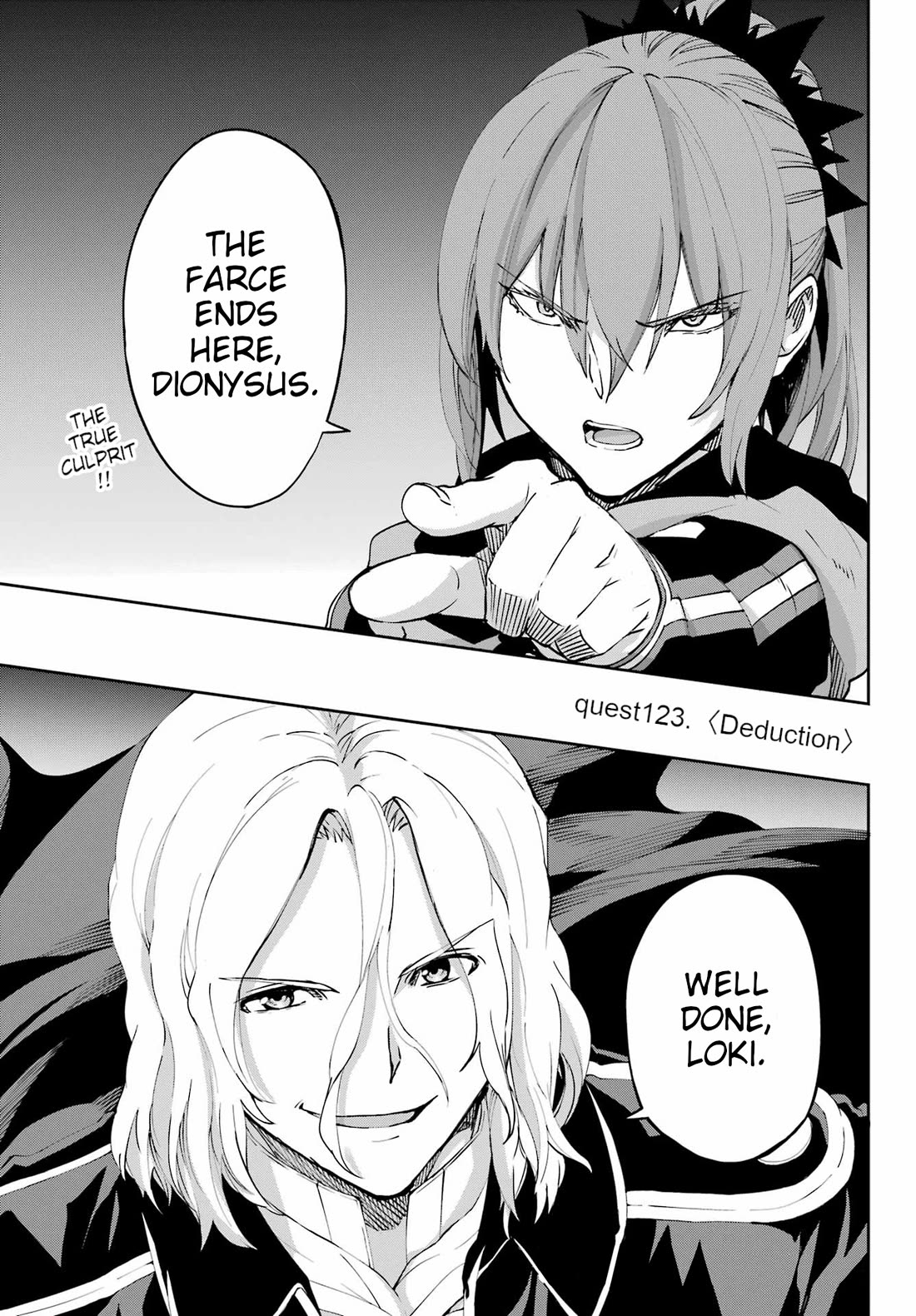 Dungeon ni Deai o Motomeru no wa Machigatte iru darou ka Gaiden – Sword Oratoria Chapter 123 - Page 1