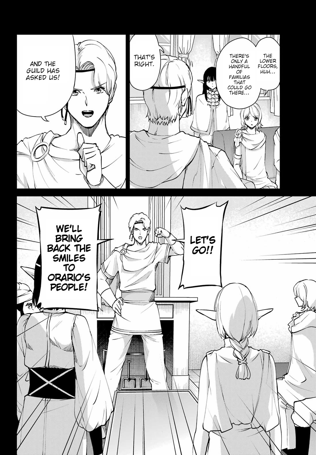 Dungeon ni Deai o Motomeru no wa Machigatte iru darou ka Gaiden – Sword Oratoria Chapter 124 - Page 4