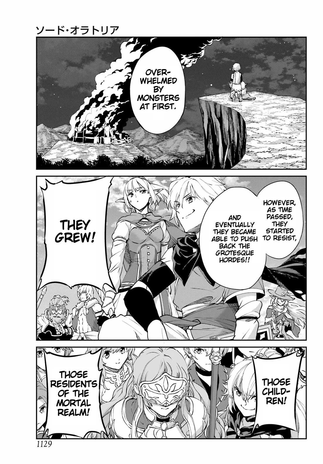 Dungeon ni Deai o Motomeru no wa Machigatte iru darou ka Gaiden – Sword Oratoria Chapter 124 - Page 39