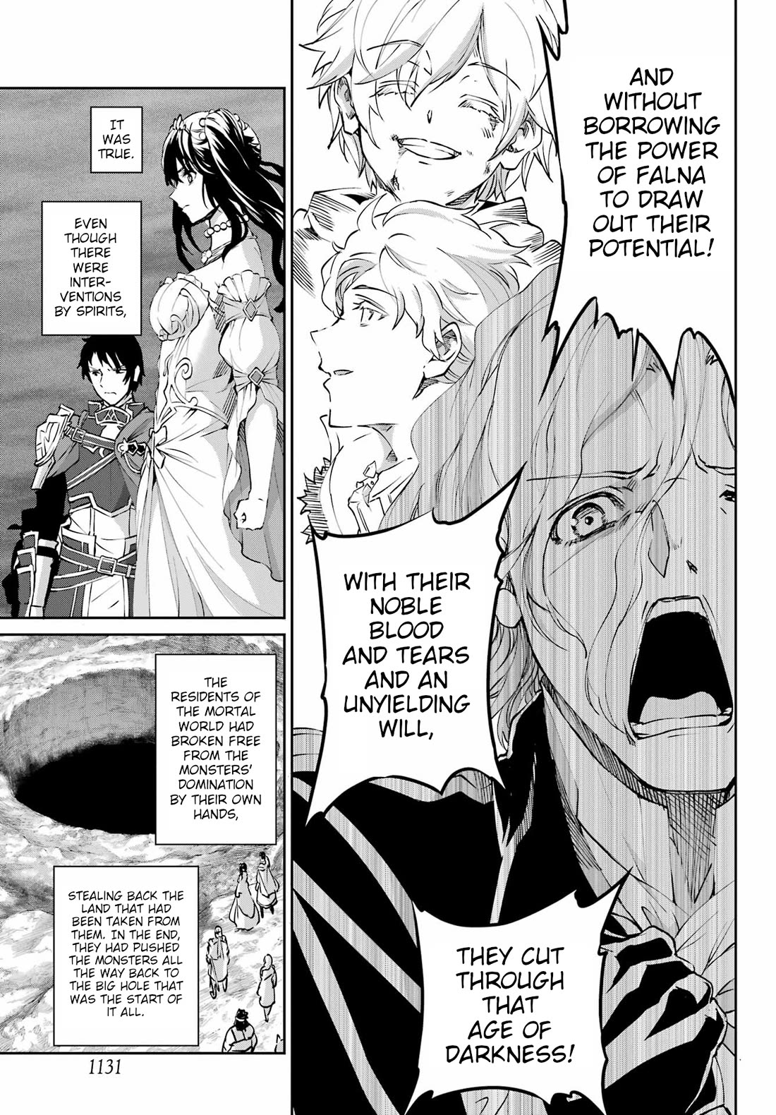 Dungeon ni Deai o Motomeru no wa Machigatte iru darou ka Gaiden – Sword Oratoria Chapter 124 - Page 41