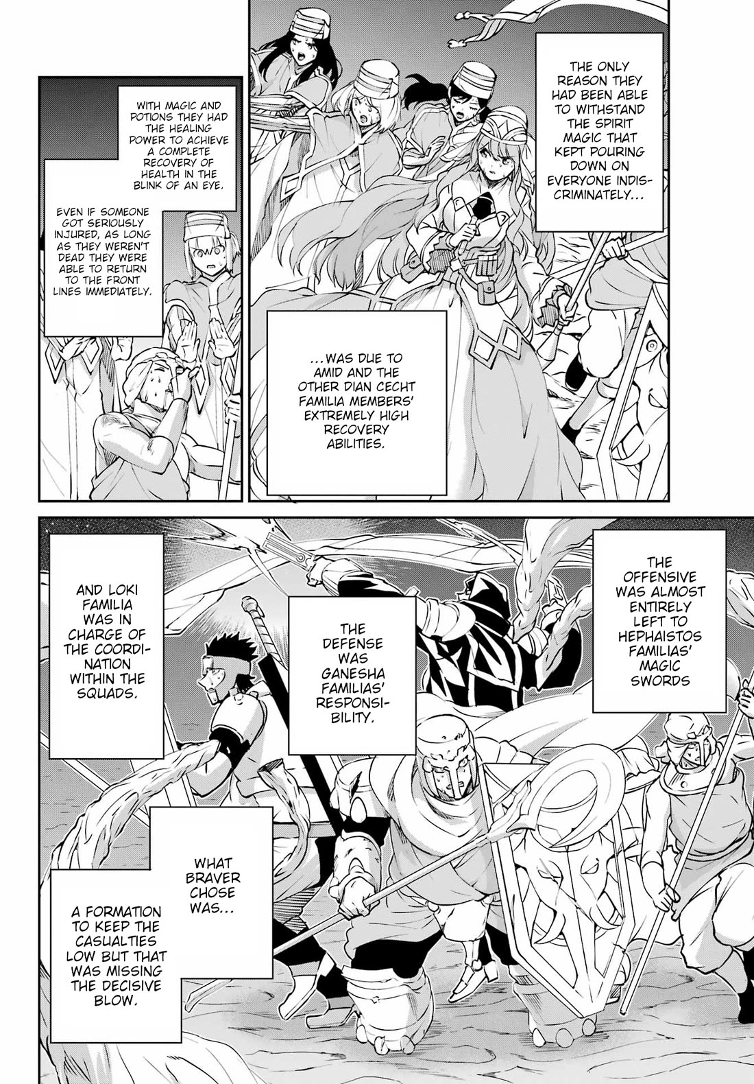Dungeon ni Deai o Motomeru no wa Machigatte iru darou ka Gaiden – Sword Oratoria Chapter 126 - Page 37