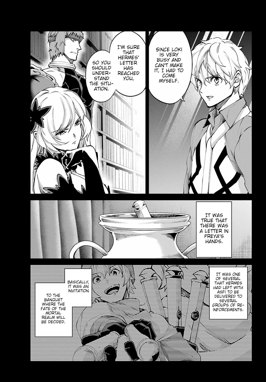 Dungeon ni Deai o Motomeru no wa Machigatte iru darou ka Gaiden – Sword Oratoria Chapter 128 - Page 12