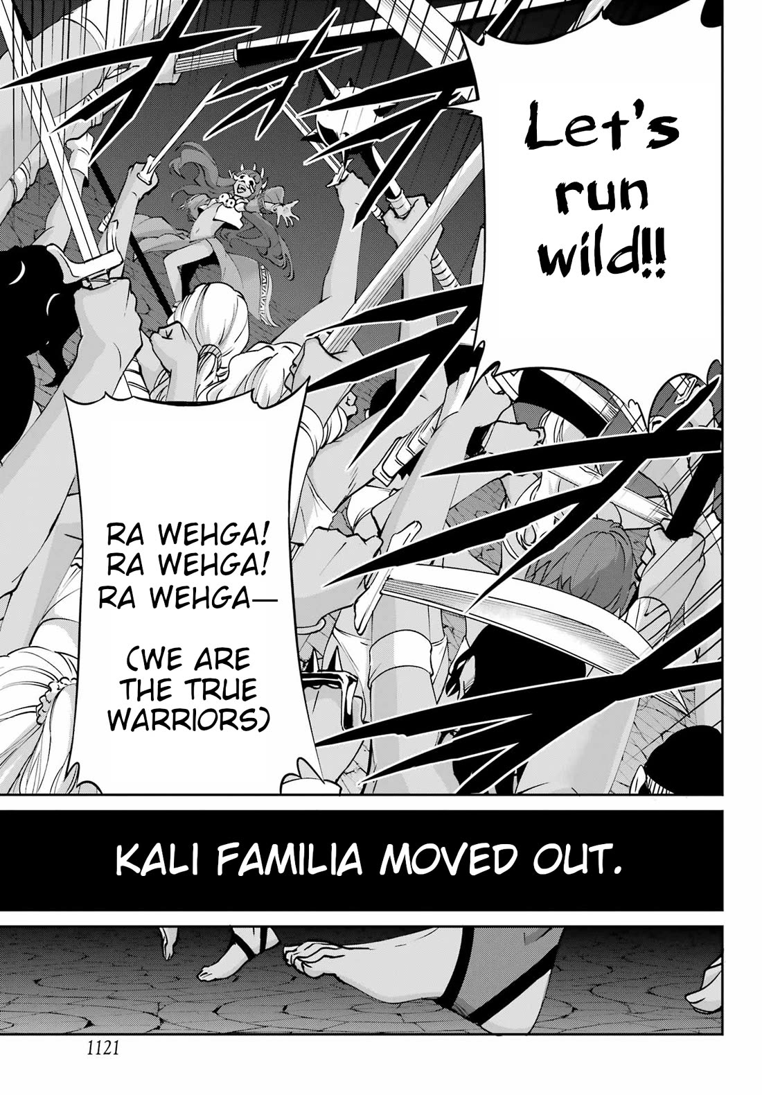 Dungeon ni Deai o Motomeru no wa Machigatte iru darou ka Gaiden – Sword Oratoria Chapter 128 - Page 41