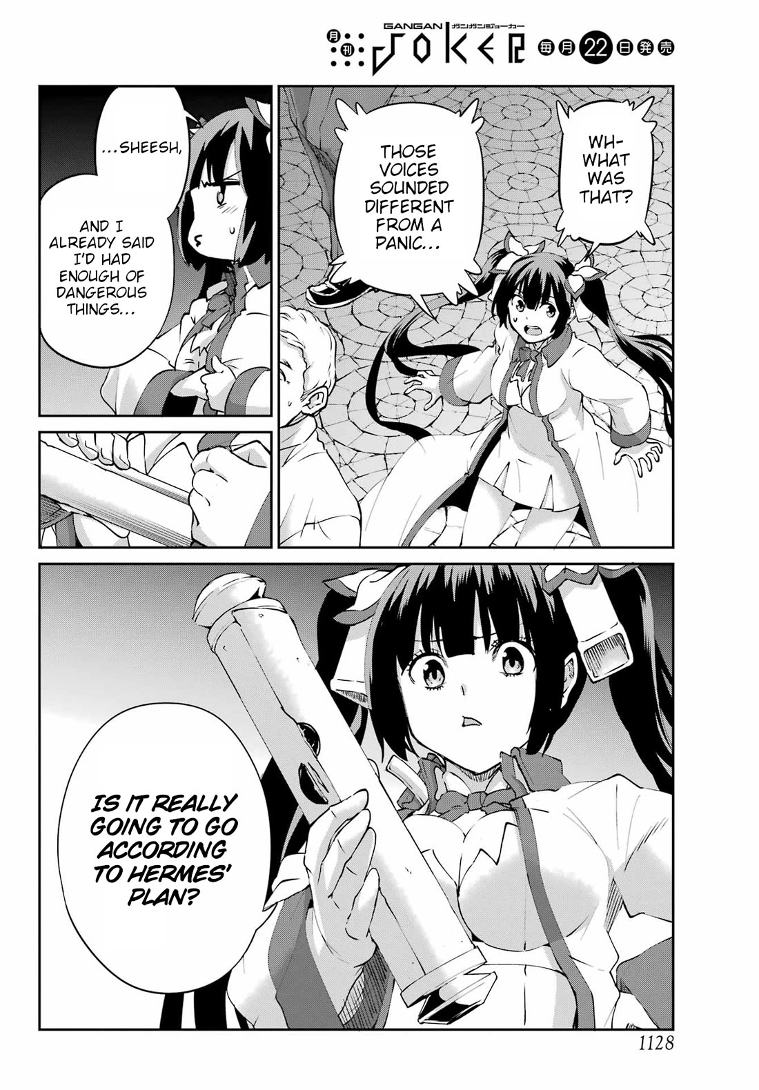 Dungeon ni Deai o Motomeru no wa Machigatte iru darou ka Gaiden – Sword Oratoria Chapter 128 - Page 48