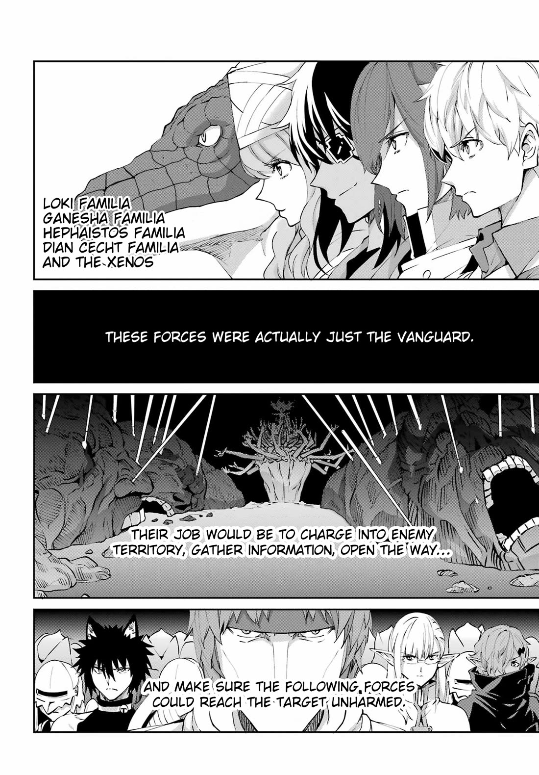 Dungeon ni Deai o Motomeru no wa Machigatte iru darou ka Gaiden – Sword Oratoria Chapter 129 - Page 17