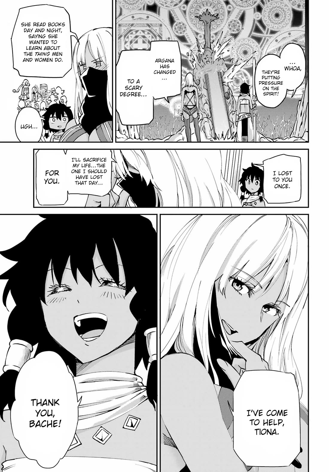 Dungeon ni Deai o Motomeru no wa Machigatte iru darou ka Gaiden – Sword Oratoria Chapter 129 - Page 38