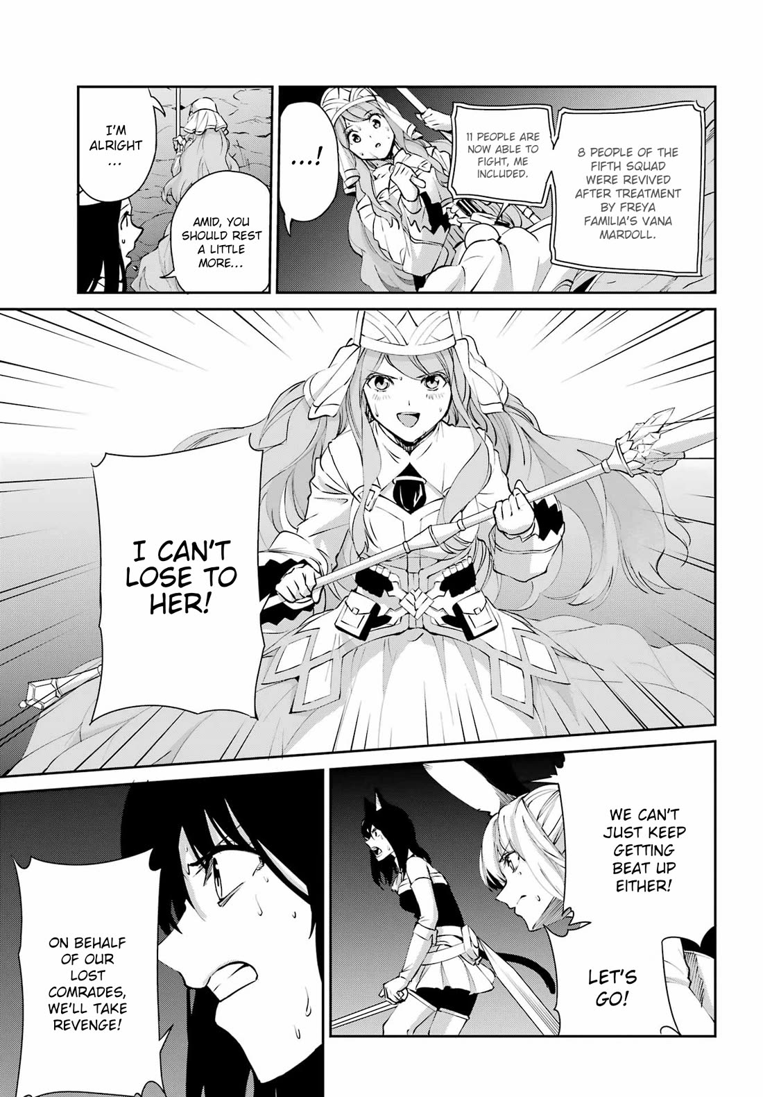 Dungeon ni Deai o Motomeru no wa Machigatte iru darou ka Gaiden – Sword Oratoria Chapter 129 - Page 47
