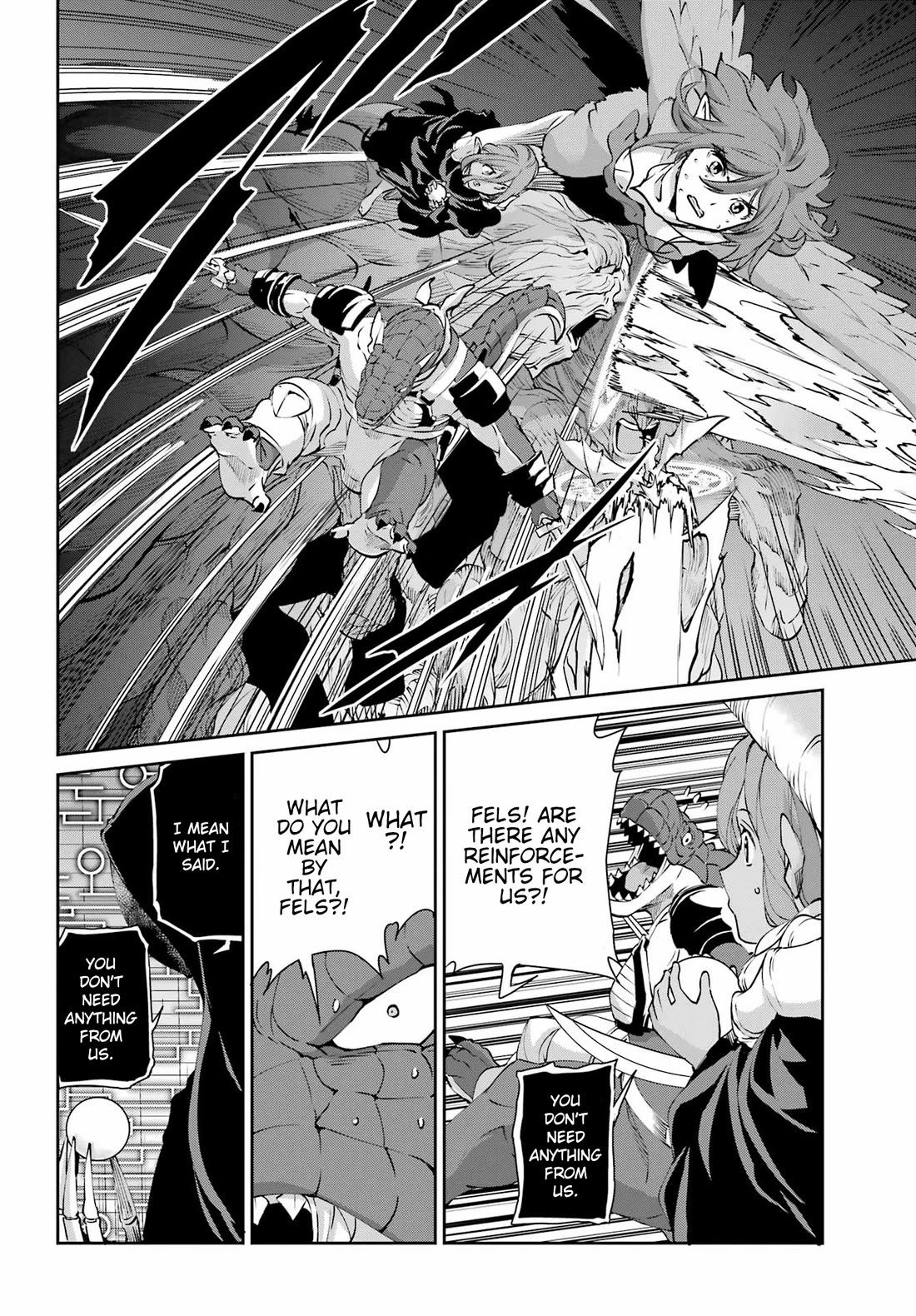 Dungeon ni Deai o Motomeru no wa Machigatte iru darou ka Gaiden – Sword Oratoria Chapter 129 - Page 48