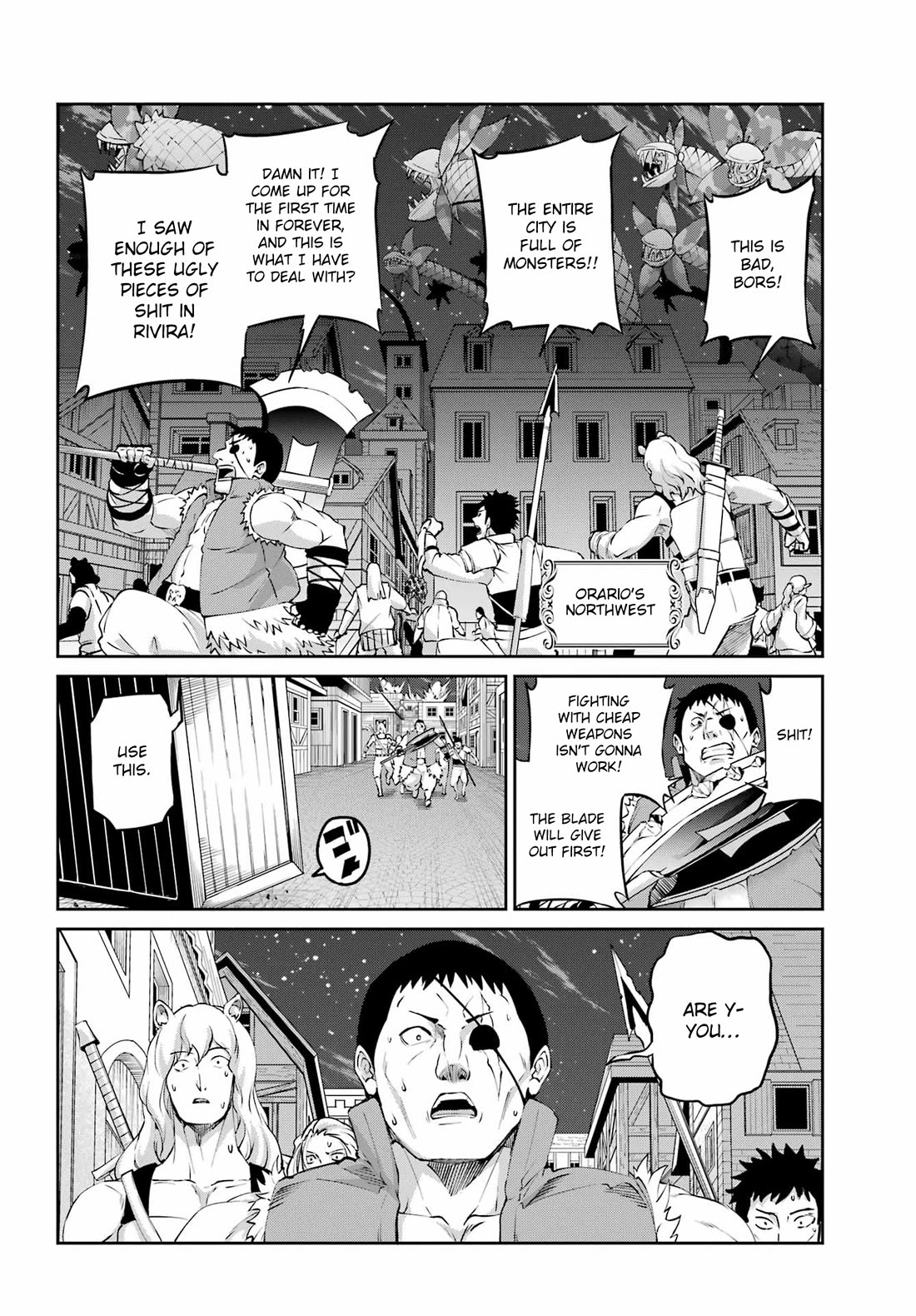 Dungeon ni Deai o Motomeru no wa Machigatte iru darou ka Gaiden – Sword Oratoria Chapter 129 - Page 7