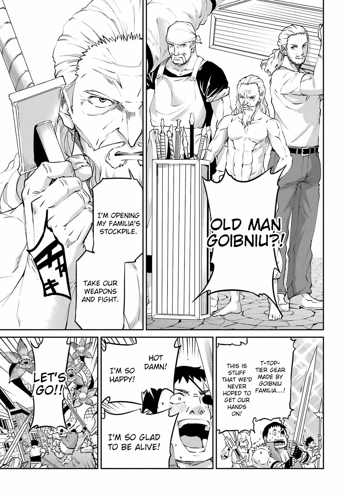 Dungeon ni Deai o Motomeru no wa Machigatte iru darou ka Gaiden – Sword Oratoria Chapter 129 - Page 8