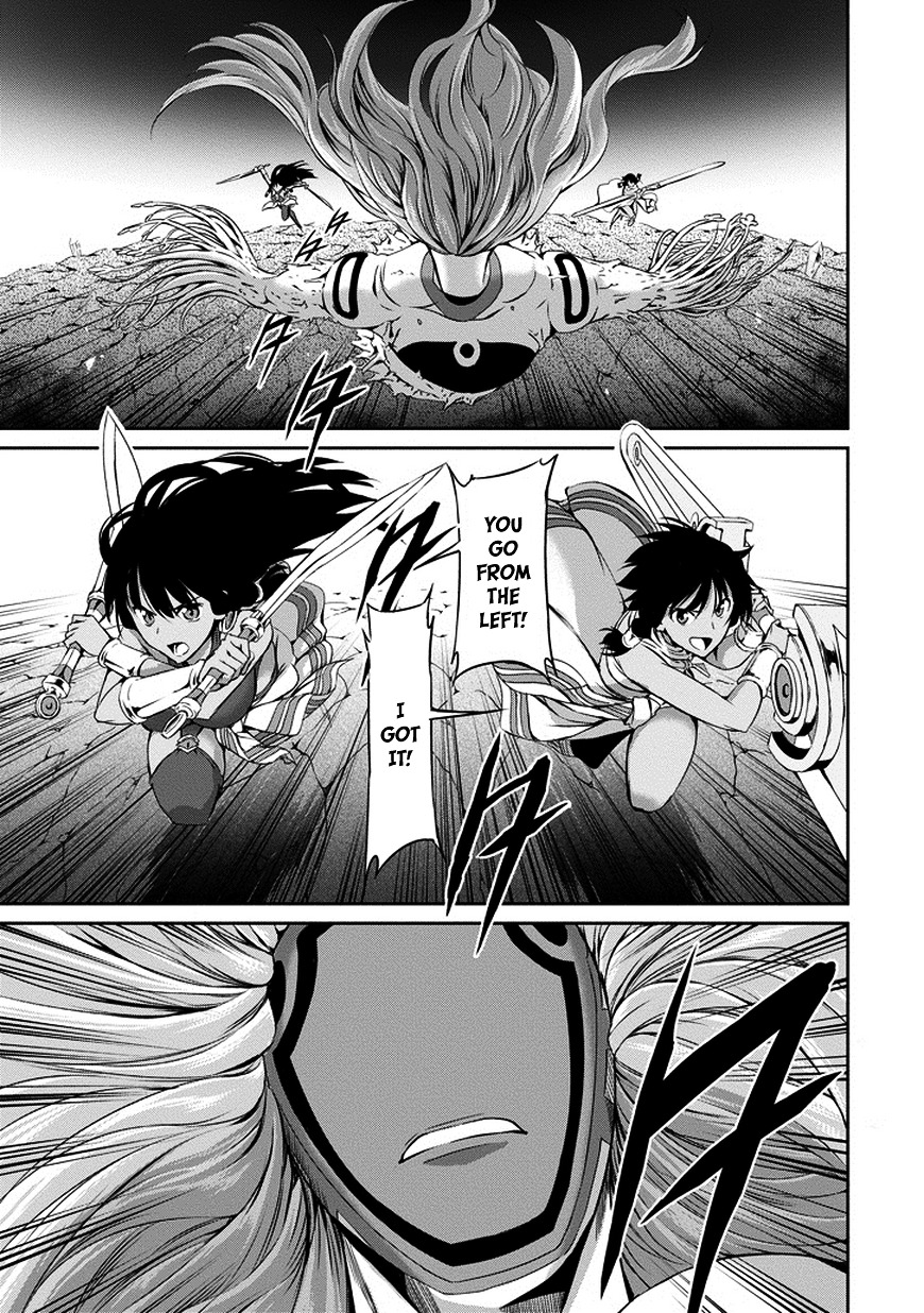 Dungeon ni Deai o Motomeru no wa Machigatte iru darou ka Gaiden – Sword Oratoria Chapter 13 - Page 35