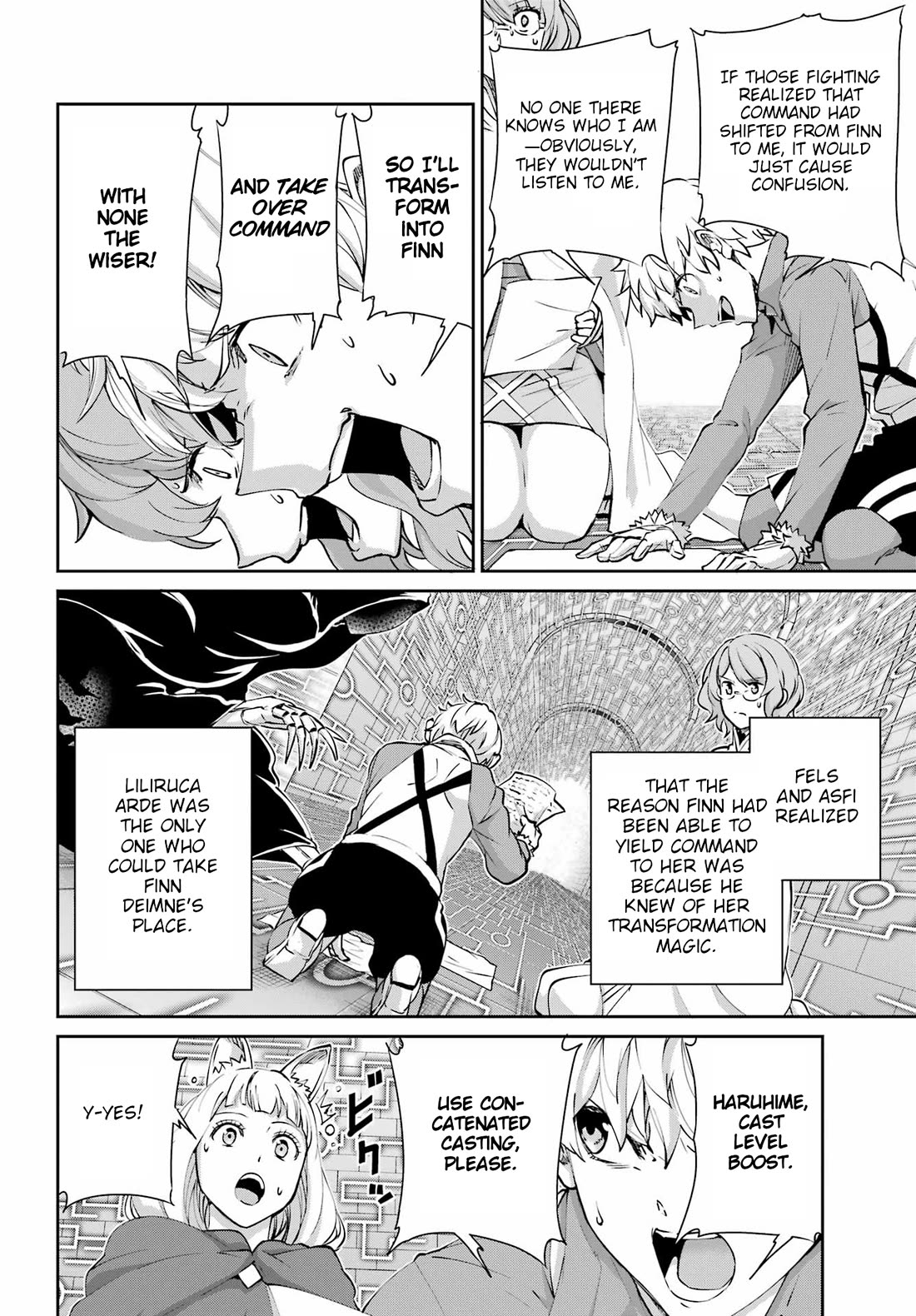 Dungeon ni Deai o Motomeru no wa Machigatte iru darou ka Gaiden – Sword Oratoria Chapter 130 - Page 17