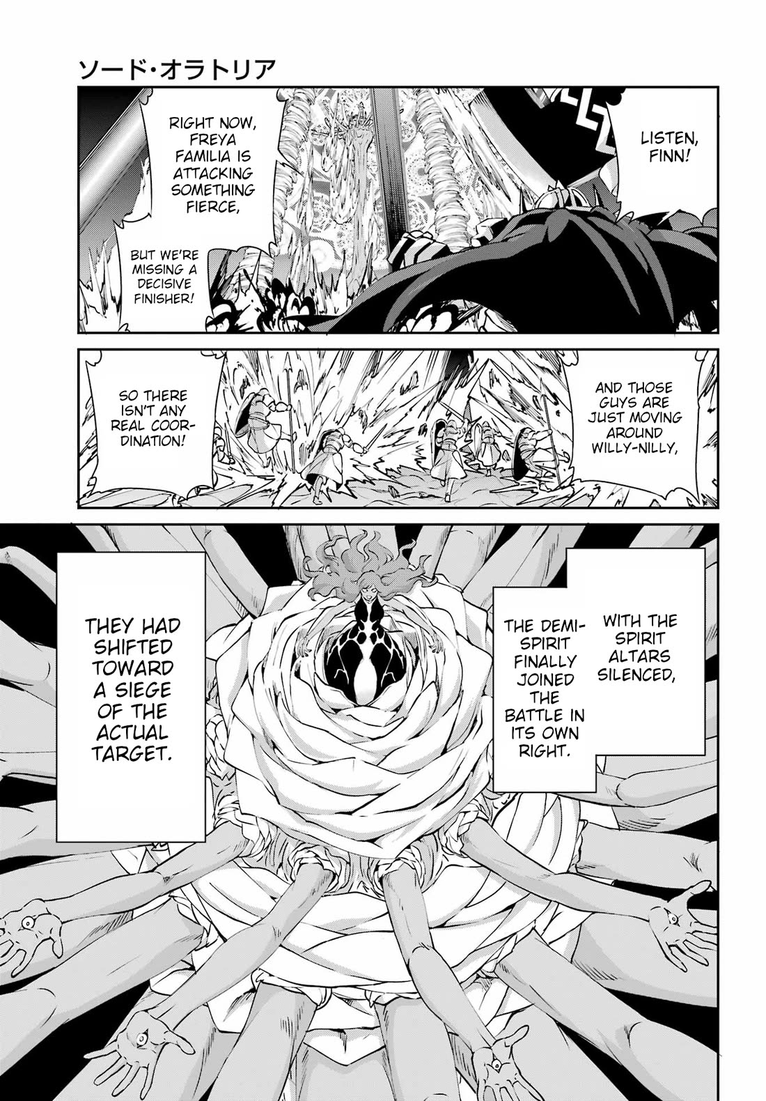 Dungeon ni Deai o Motomeru no wa Machigatte iru darou ka Gaiden – Sword Oratoria Chapter 130 - Page 24