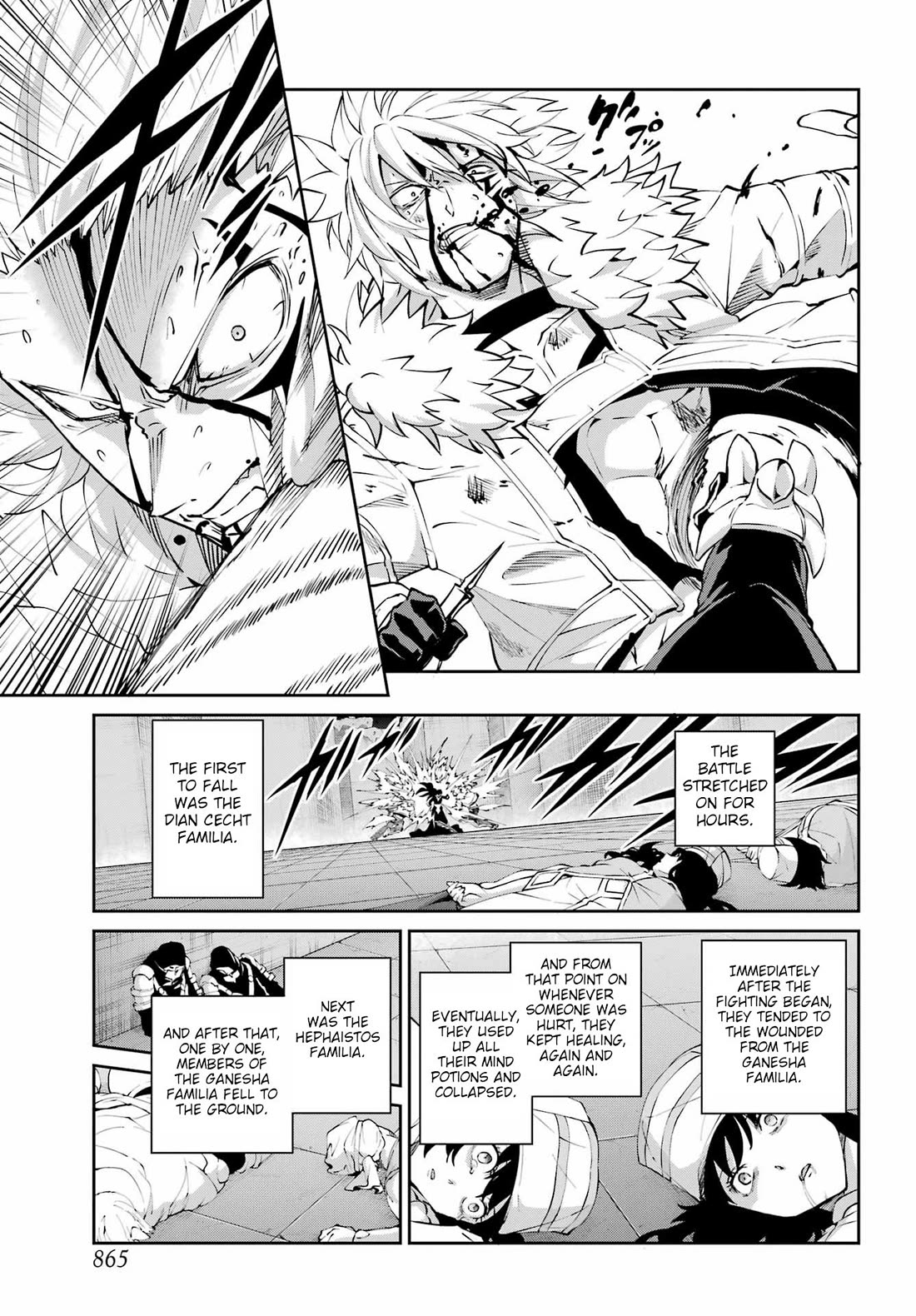 Dungeon ni Deai o Motomeru no wa Machigatte iru darou ka Gaiden – Sword Oratoria Chapter 132 - Page 3