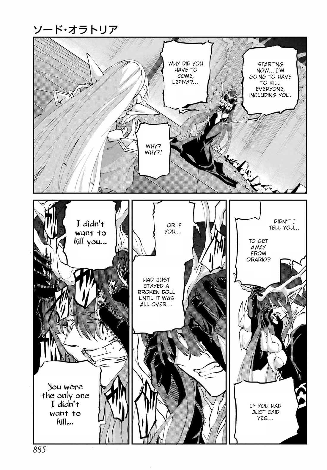 Dungeon ni Deai o Motomeru no wa Machigatte iru darou ka Gaiden – Sword Oratoria Chapter 132 - Page 22