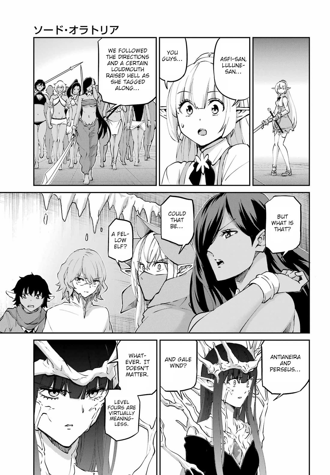 Dungeon ni Deai o Motomeru no wa Machigatte iru darou ka Gaiden – Sword Oratoria Chapter 132 - Page 44