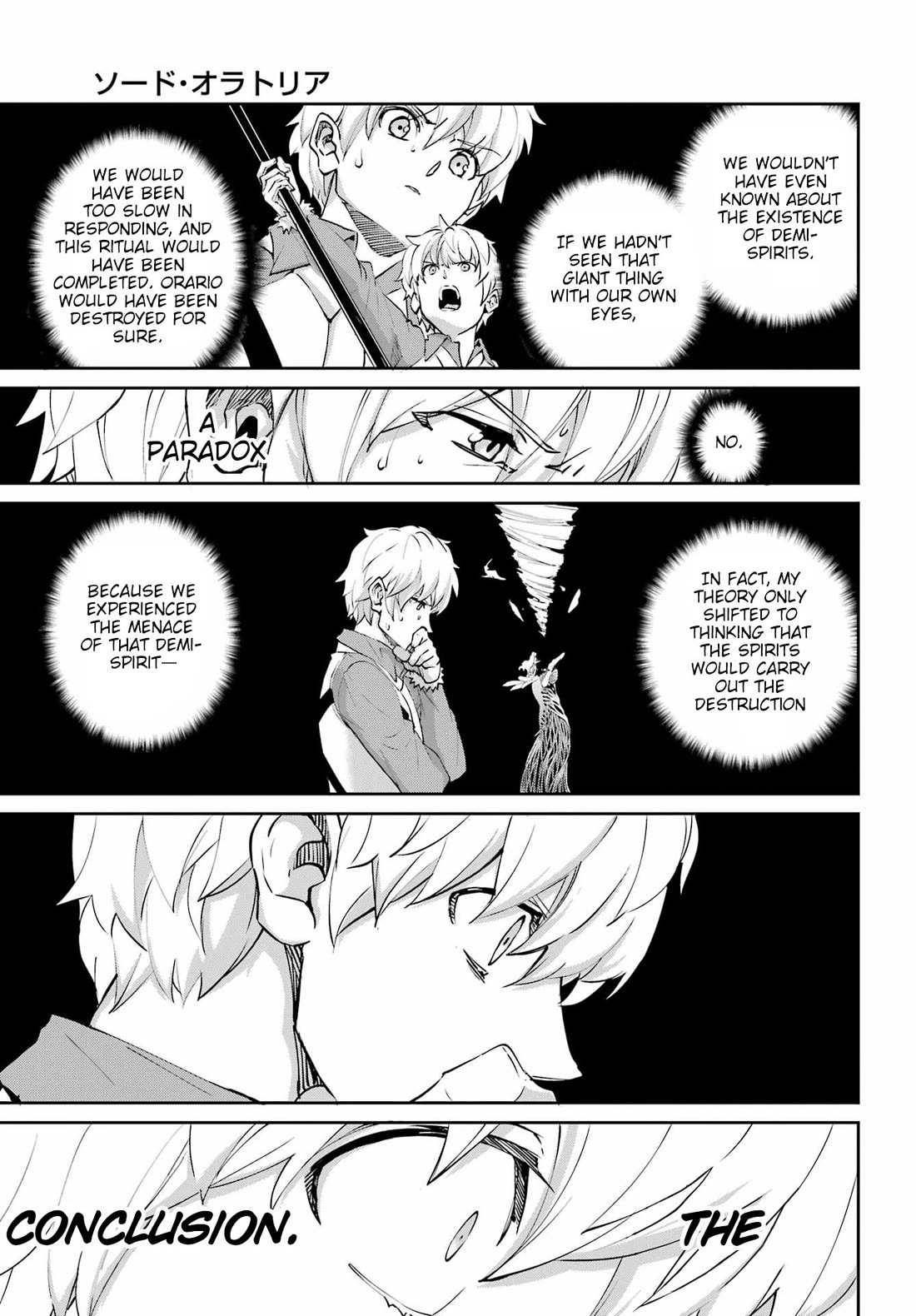 Dungeon ni Deai o Motomeru no wa Machigatte iru darou ka Gaiden – Sword Oratoria Chapter 133 - Page 17