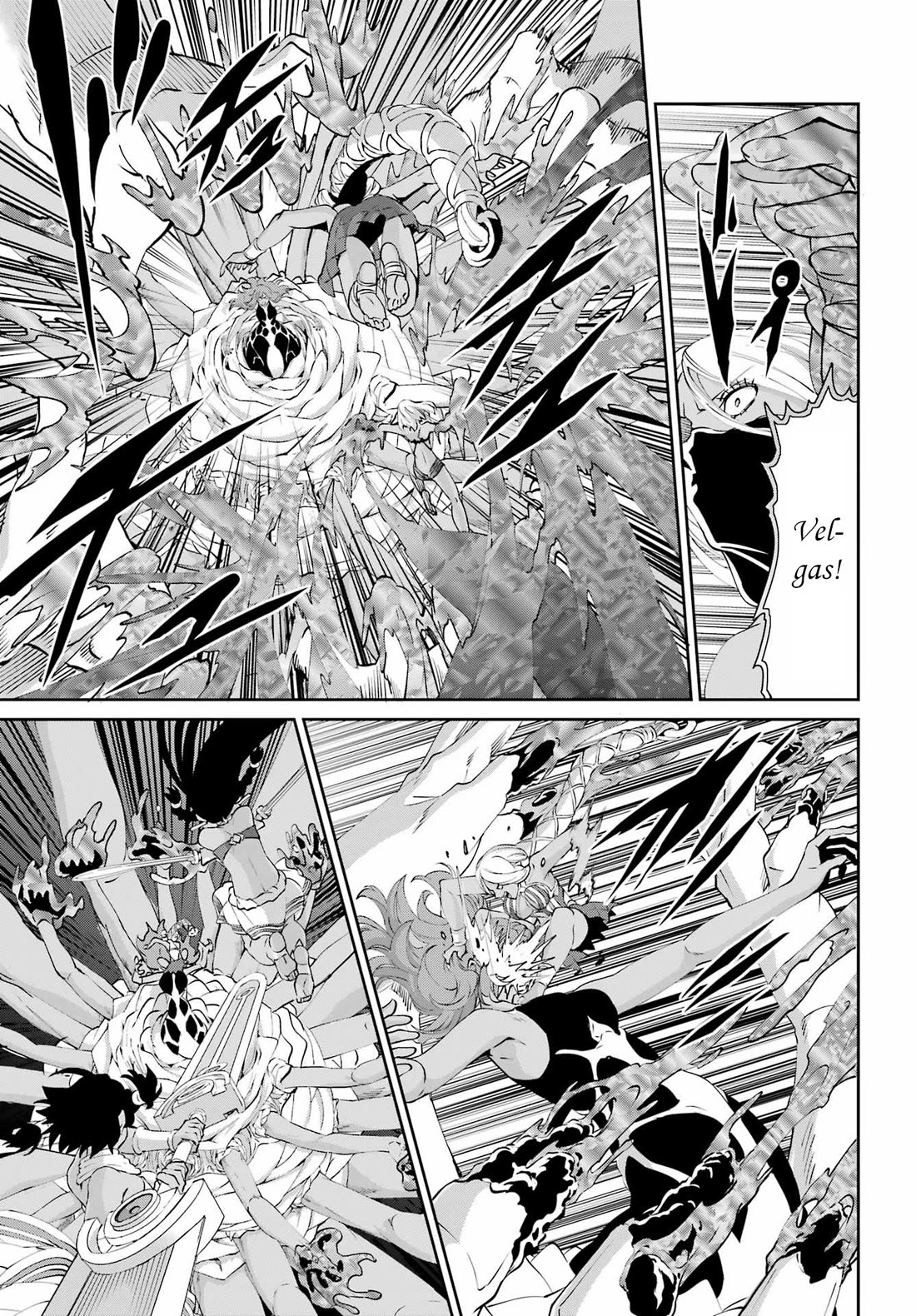Dungeon ni Deai o Motomeru no wa Machigatte iru darou ka Gaiden – Sword Oratoria Chapter 133 - Page 28