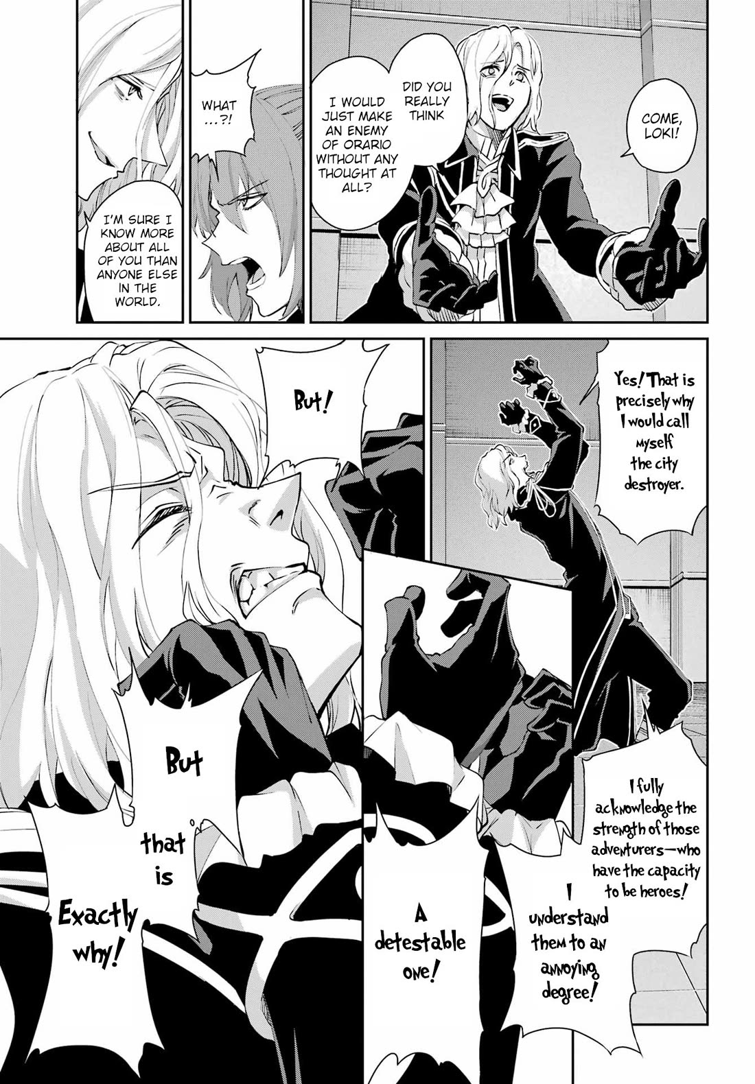 Dungeon ni Deai o Motomeru no wa Machigatte iru darou ka Gaiden – Sword Oratoria Chapter 133 - Page 37