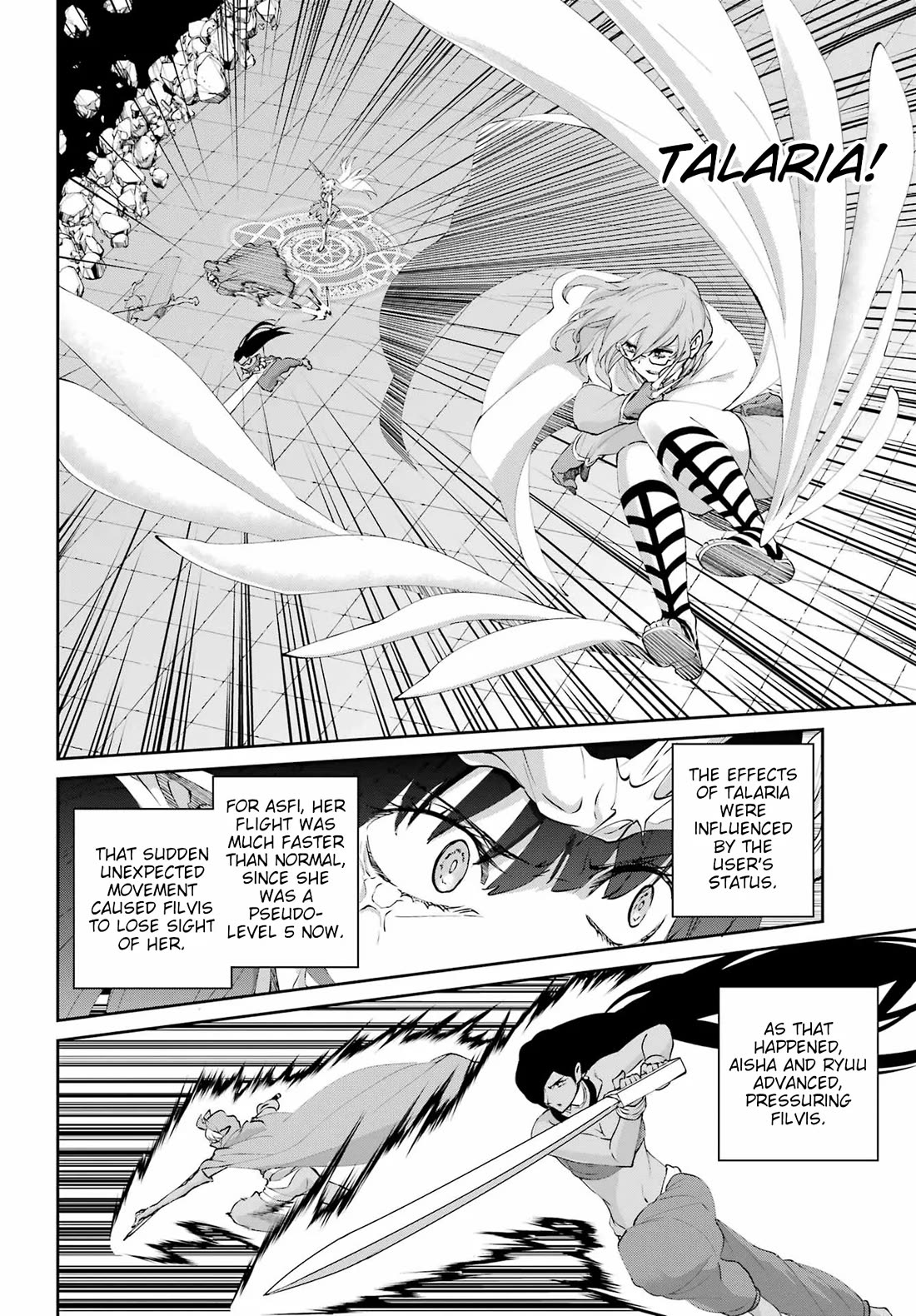 Dungeon ni Deai o Motomeru no wa Machigatte iru darou ka Gaiden – Sword Oratoria Chapter 134 - Page 44