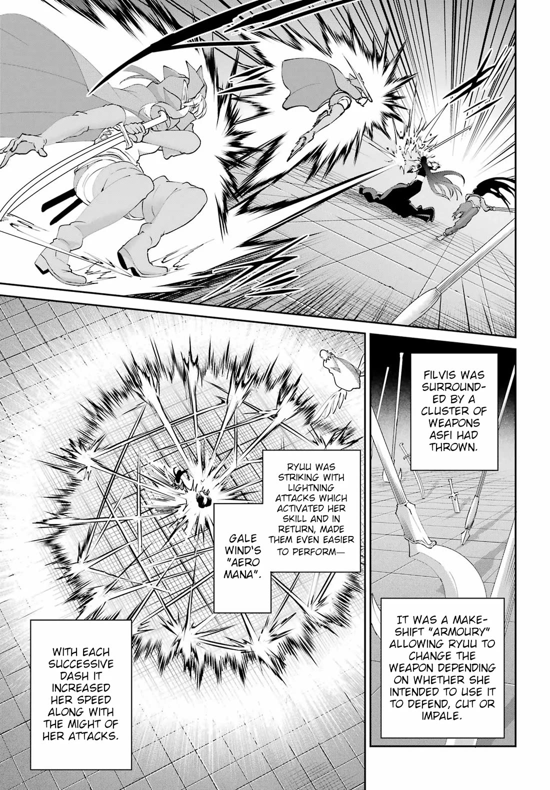 Dungeon ni Deai o Motomeru no wa Machigatte iru darou ka Gaiden – Sword Oratoria Chapter 134 - Page 49