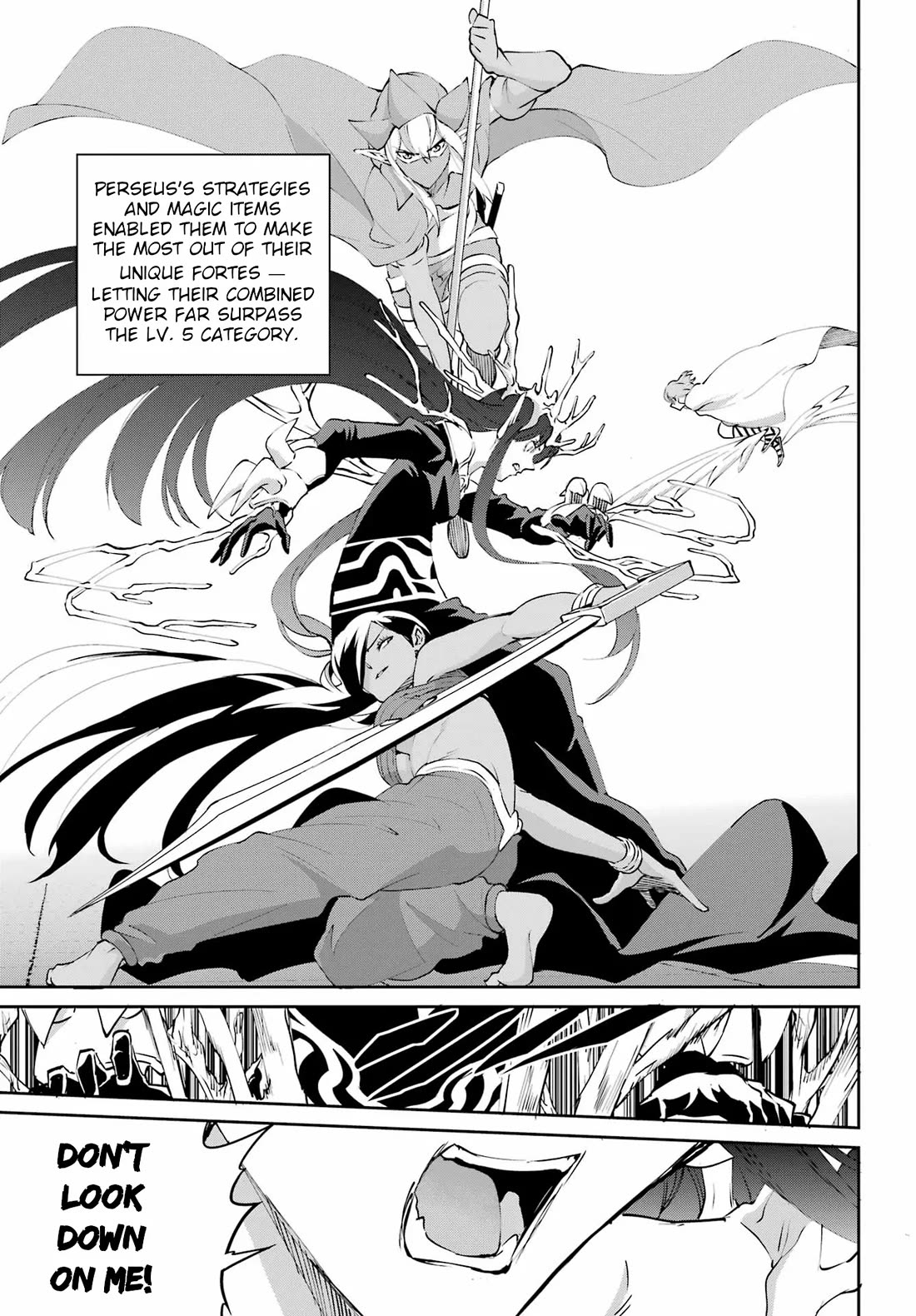 Dungeon ni Deai o Motomeru no wa Machigatte iru darou ka Gaiden – Sword Oratoria Chapter 134 - Page 51