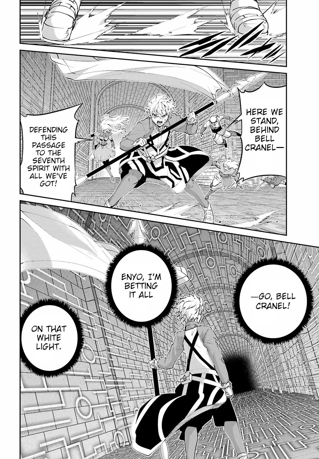 Dungeon ni Deai o Motomeru no wa Machigatte iru darou ka Gaiden – Sword Oratoria Chapter 136 - Page 23