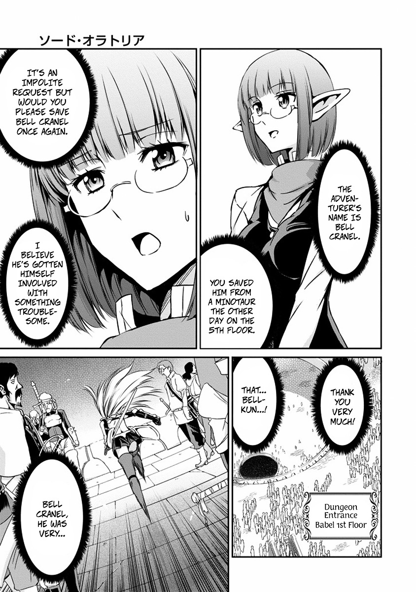 Dungeon ni Deai o Motomeru no wa Machigatte iru darou ka Gaiden – Sword Oratoria Chapter 17 - Page 32
