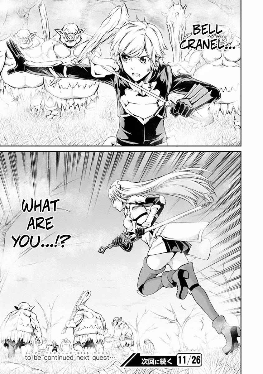 Dungeon ni Deai o Motomeru no wa Machigatte iru darou ka Gaiden – Sword Oratoria Chapter 17 - Page 38