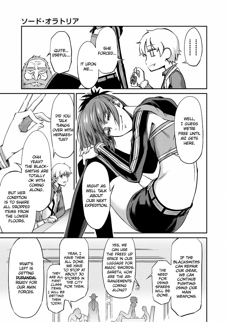 Dungeon ni Deai o Motomeru no wa Machigatte iru darou ka Gaiden – Sword Oratoria Chapter 18 - Page 13