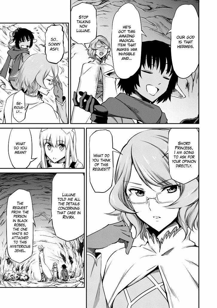 Dungeon ni Deai o Motomeru no wa Machigatte iru darou ka Gaiden – Sword Oratoria Chapter 19 - Page 31