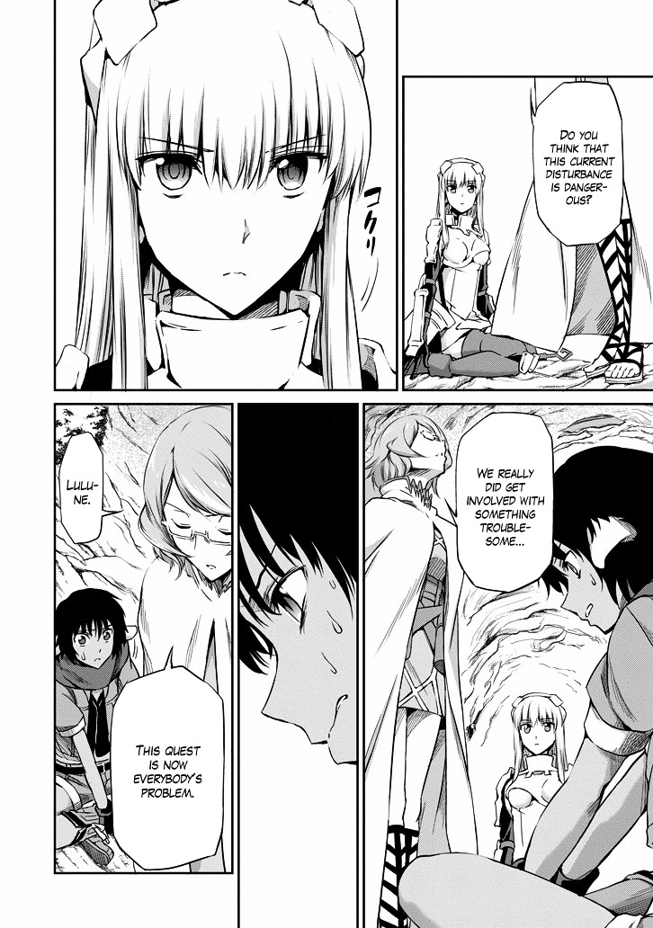 Dungeon ni Deai o Motomeru no wa Machigatte iru darou ka Gaiden – Sword Oratoria Chapter 19 - Page 32