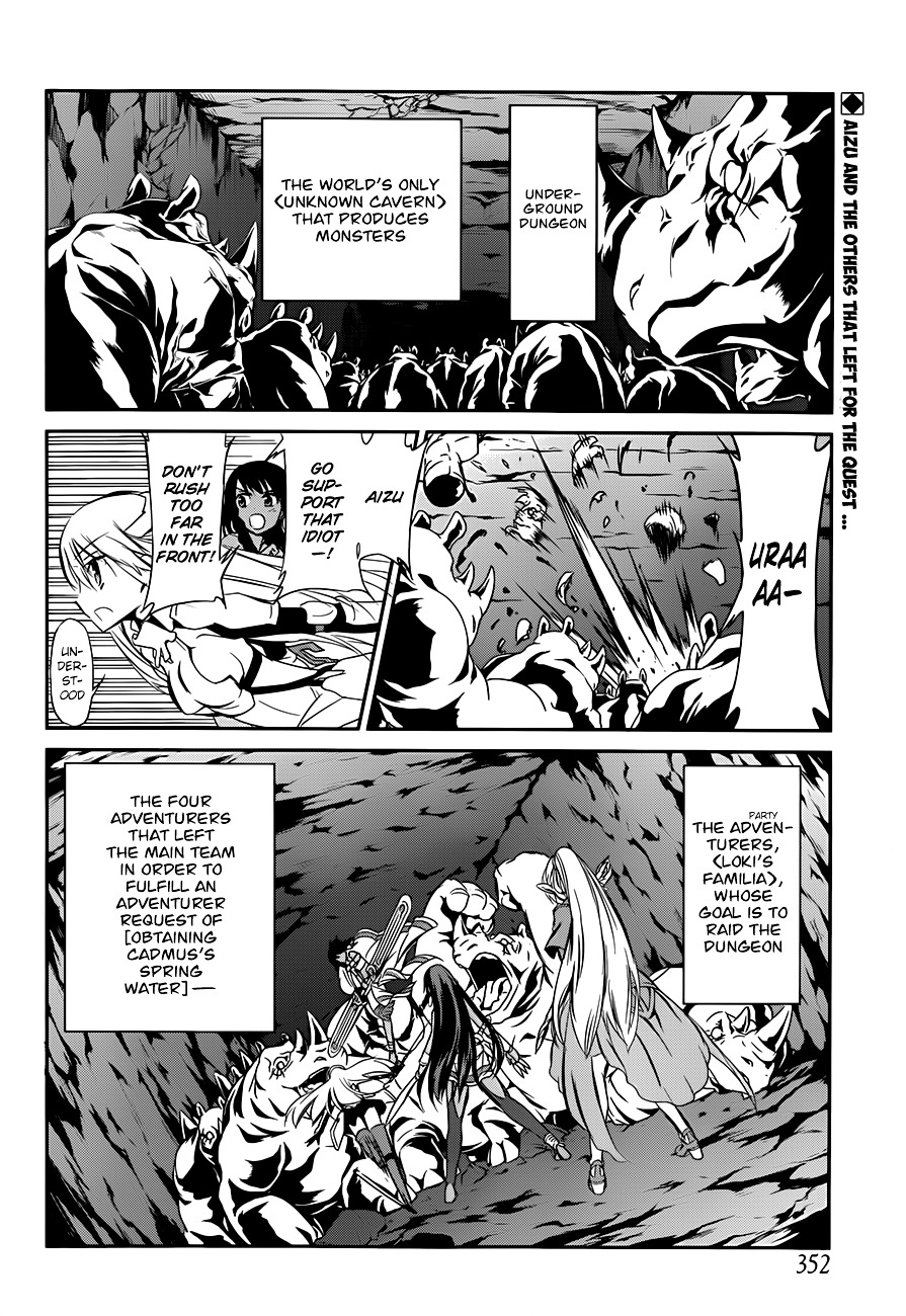Dungeon ni Deai o Motomeru no wa Machigatte iru darou ka Gaiden – Sword Oratoria Chapter 2 - Page 2