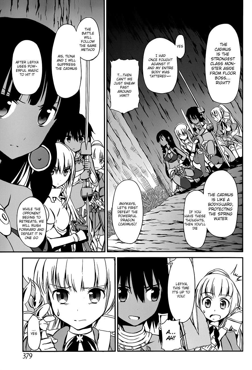 Dungeon ni Deai o Motomeru no wa Machigatte iru darou ka Gaiden – Sword Oratoria Chapter 2 - Page 29
