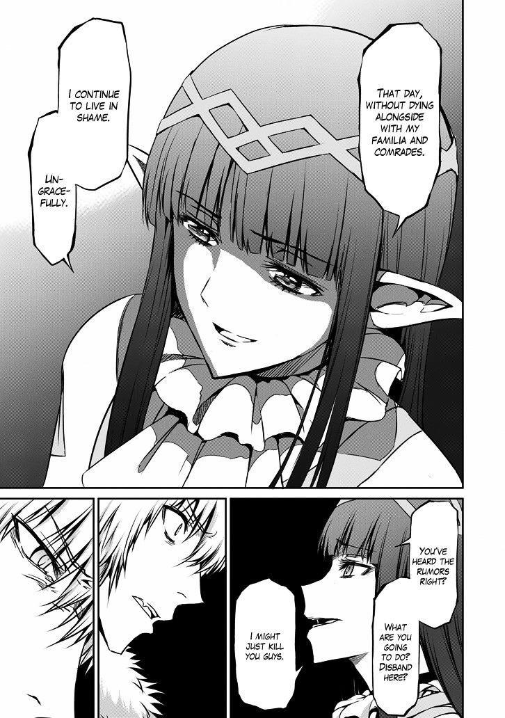 Dungeon ni Deai o Motomeru no wa Machigatte iru darou ka Gaiden – Sword Oratoria Chapter 20 - Page 37