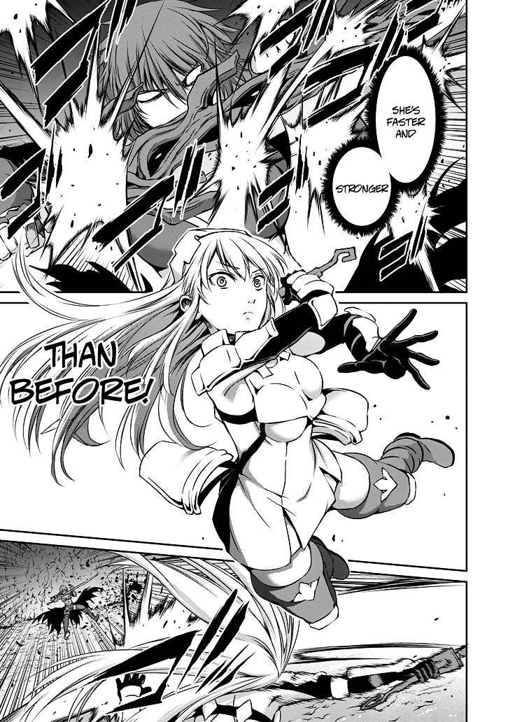 Dungeon ni Deai o Motomeru no wa Machigatte iru darou ka Gaiden – Sword Oratoria Chapter 22 - Page 13