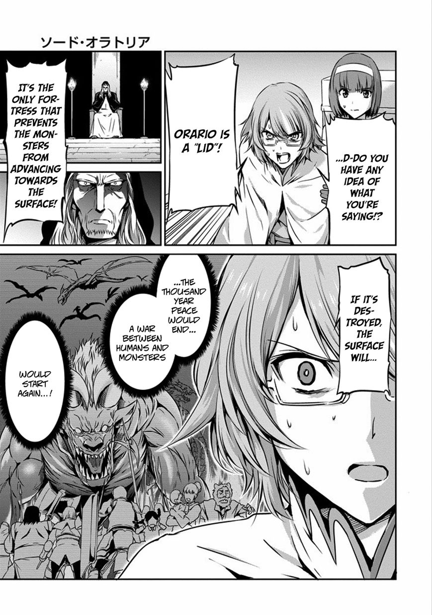 Dungeon ni Deai o Motomeru no wa Machigatte iru darou ka Gaiden – Sword Oratoria Chapter 26 - Page 13