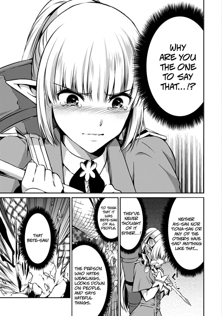 Dungeon ni Deai o Motomeru no wa Machigatte iru darou ka Gaiden – Sword Oratoria Chapter 27 - Page 38