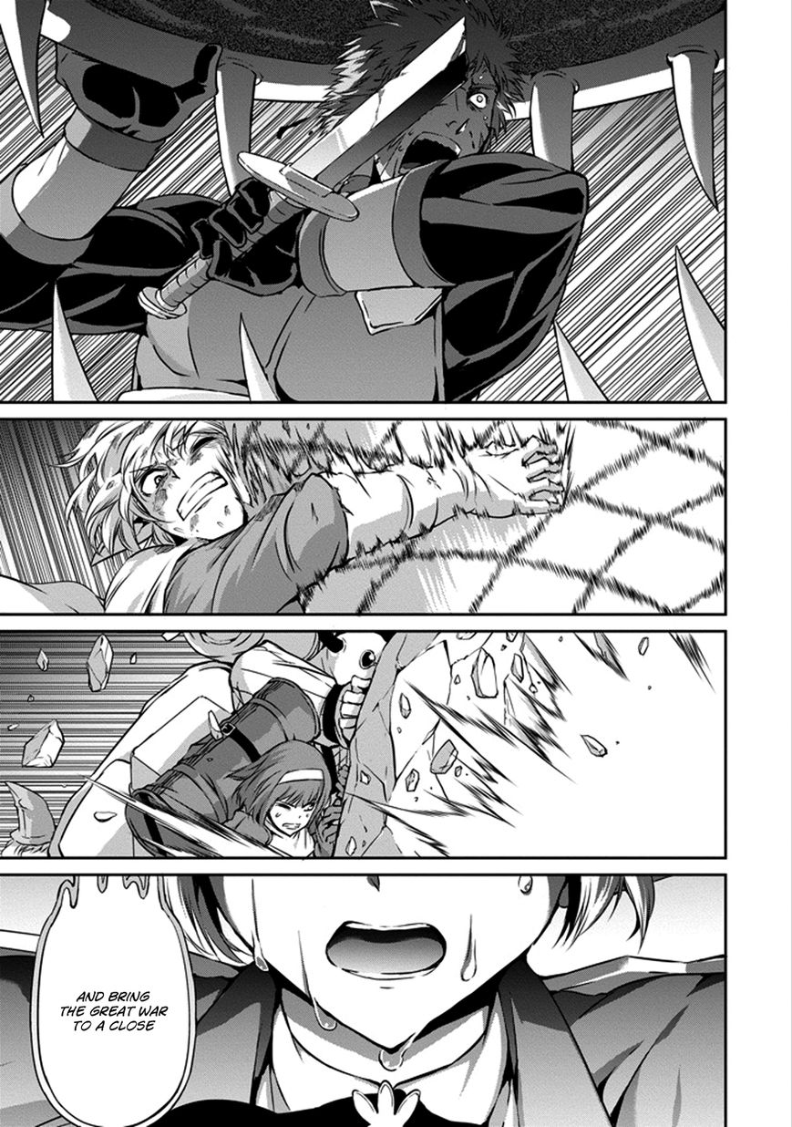 Dungeon ni Deai o Motomeru no wa Machigatte iru darou ka Gaiden – Sword Oratoria Chapter 28 - Page 33