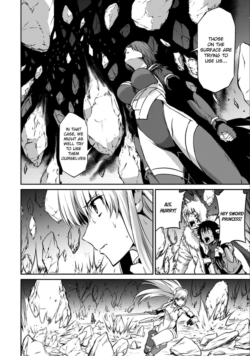 Dungeon ni Deai o Motomeru no wa Machigatte iru darou ka Gaiden – Sword Oratoria Chapter 29 - Page 12