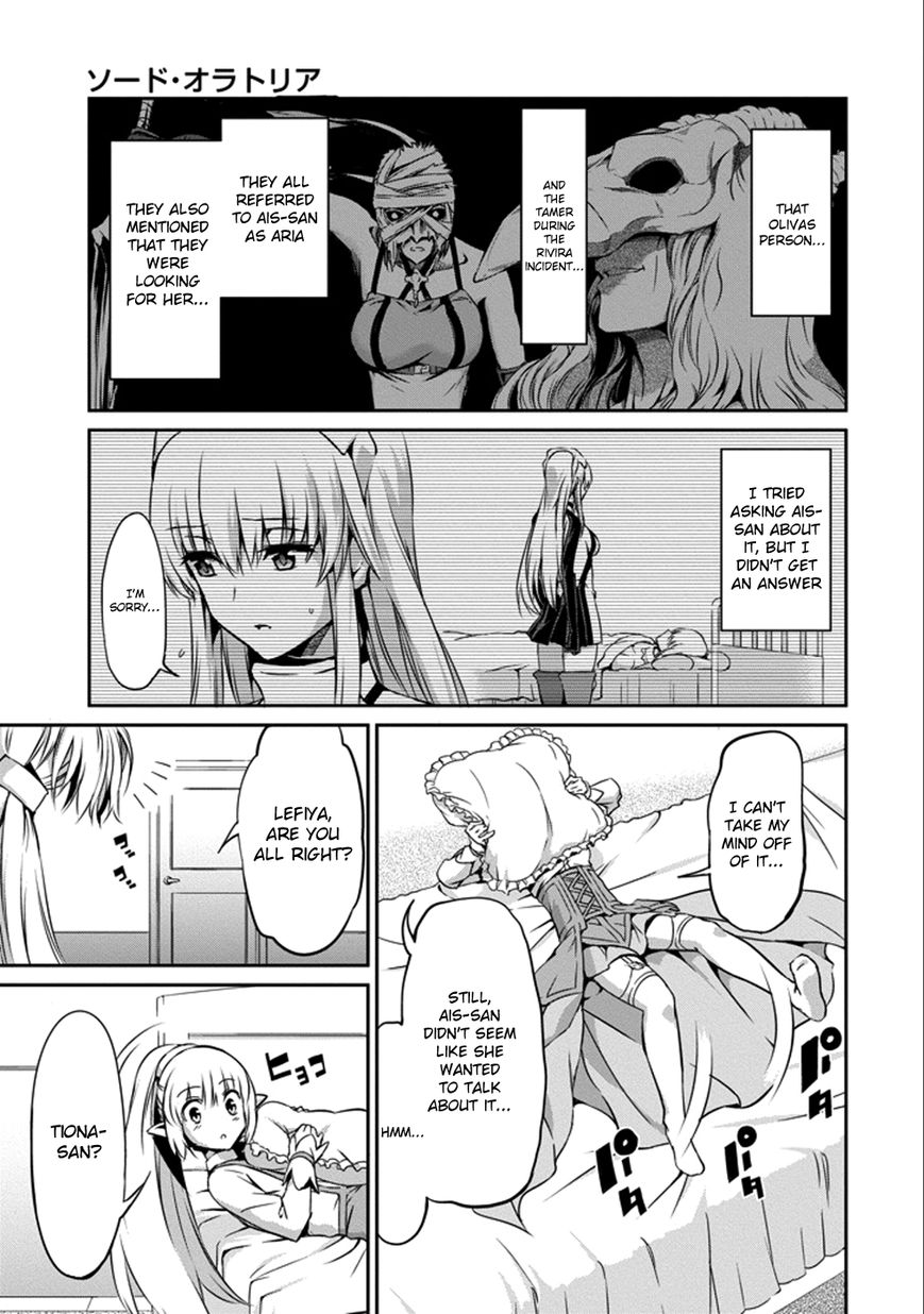 Dungeon ni Deai o Motomeru no wa Machigatte iru darou ka Gaiden – Sword Oratoria Chapter 29 - Page 19