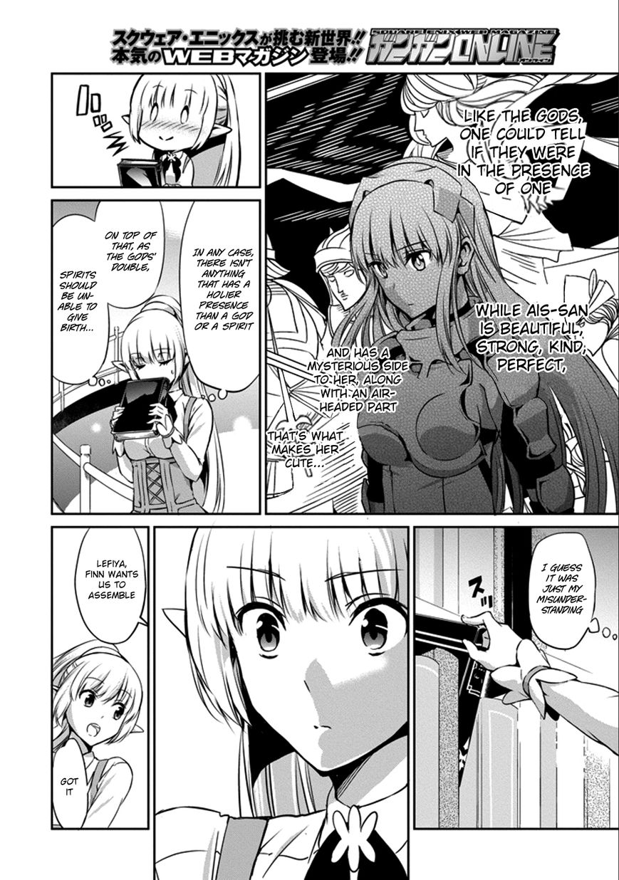 Dungeon ni Deai o Motomeru no wa Machigatte iru darou ka Gaiden – Sword Oratoria Chapter 29 - Page 26
