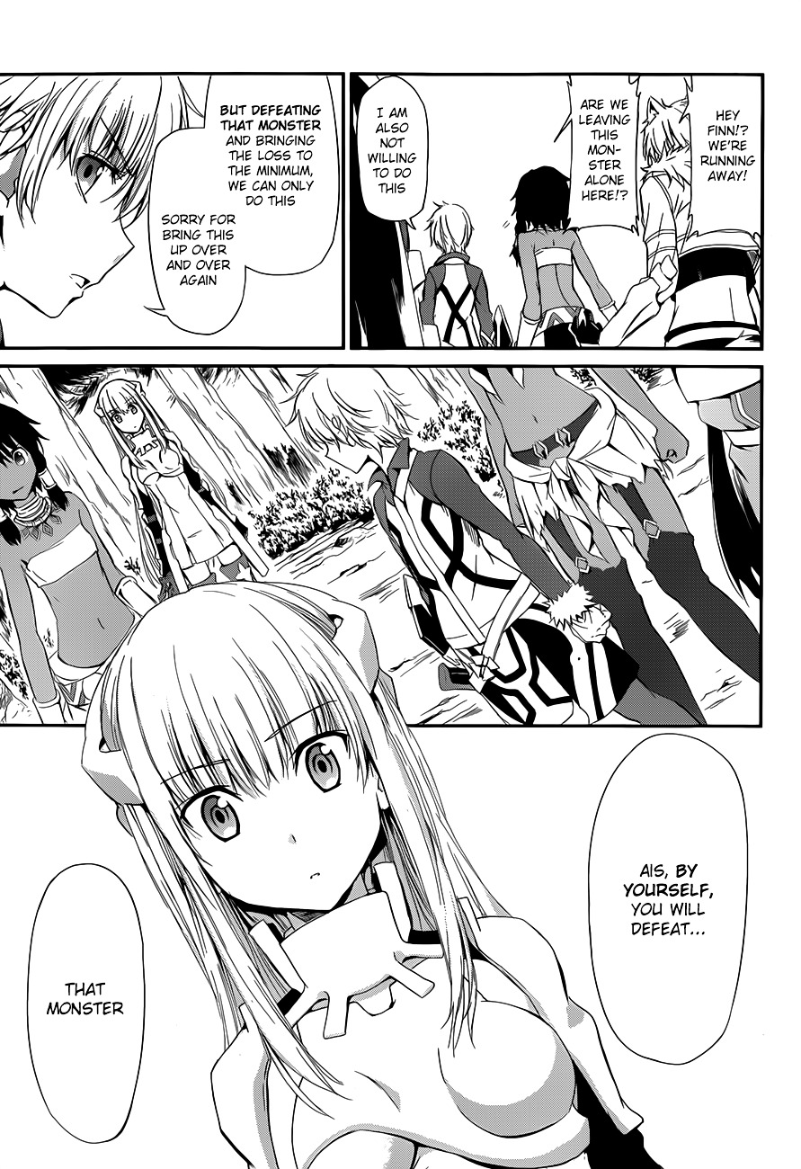 Dungeon ni Deai o Motomeru no wa Machigatte iru darou ka Gaiden – Sword Oratoria Chapter 3 - Page 23