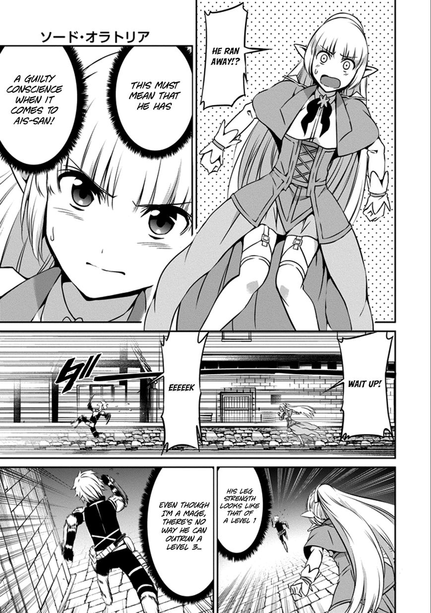 Dungeon ni Deai o Motomeru no wa Machigatte iru darou ka Gaiden – Sword Oratoria Chapter 30 - Page 9