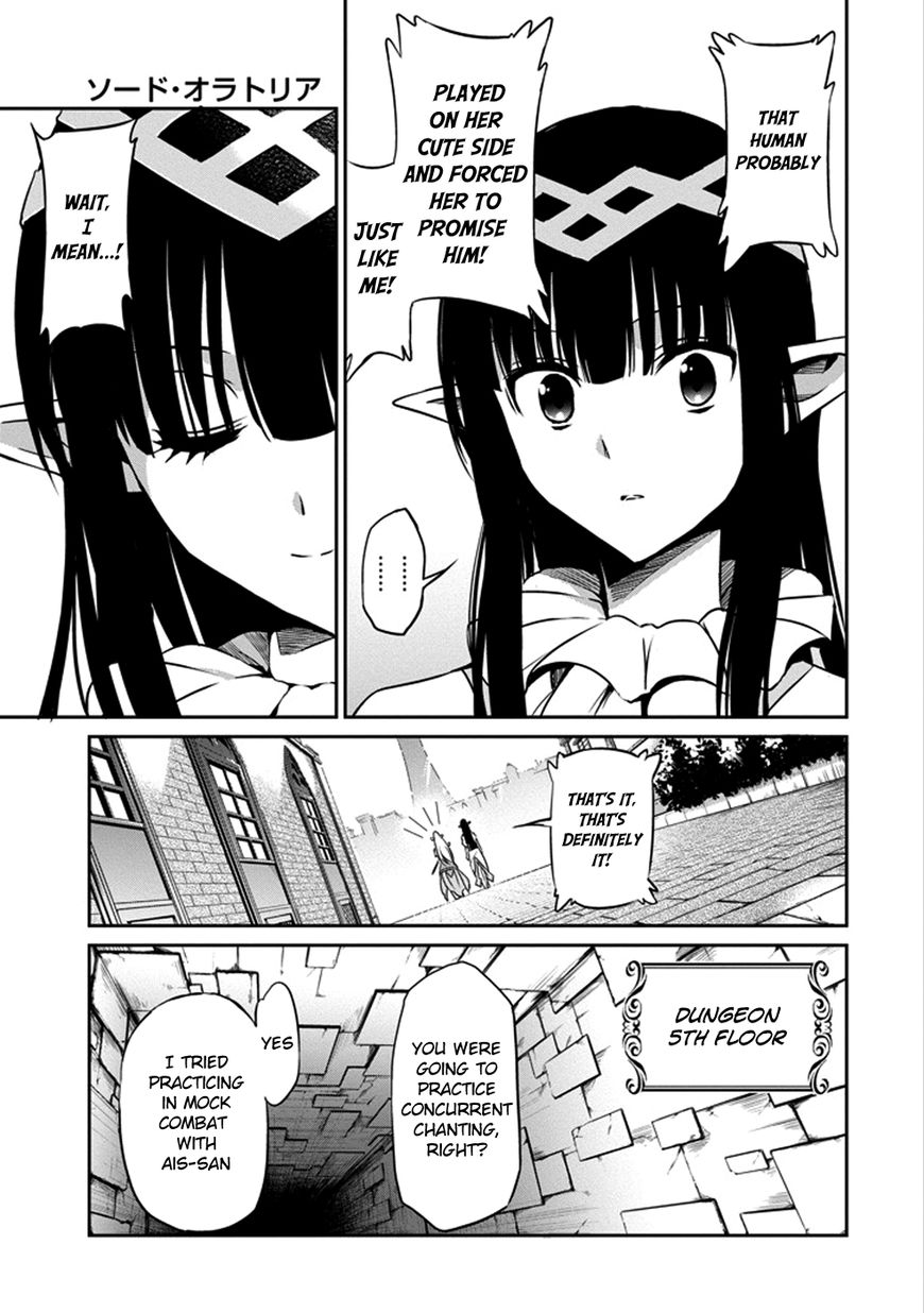 Dungeon ni Deai o Motomeru no wa Machigatte iru darou ka Gaiden – Sword Oratoria Chapter 31 - Page 28