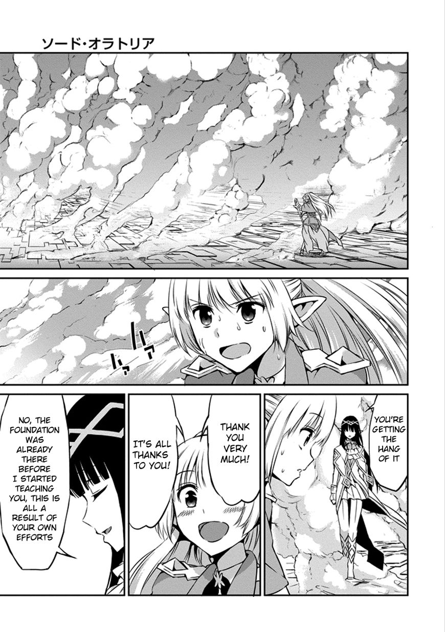 Dungeon ni Deai o Motomeru no wa Machigatte iru darou ka Gaiden – Sword Oratoria Chapter 31 - Page 42