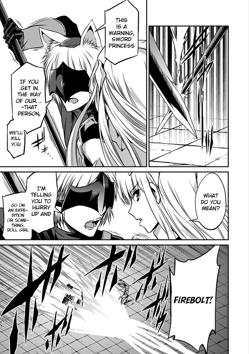 Dungeon ni Deai o Motomeru no wa Machigatte iru darou ka Gaiden – Sword Oratoria Chapter 32 - Page 35